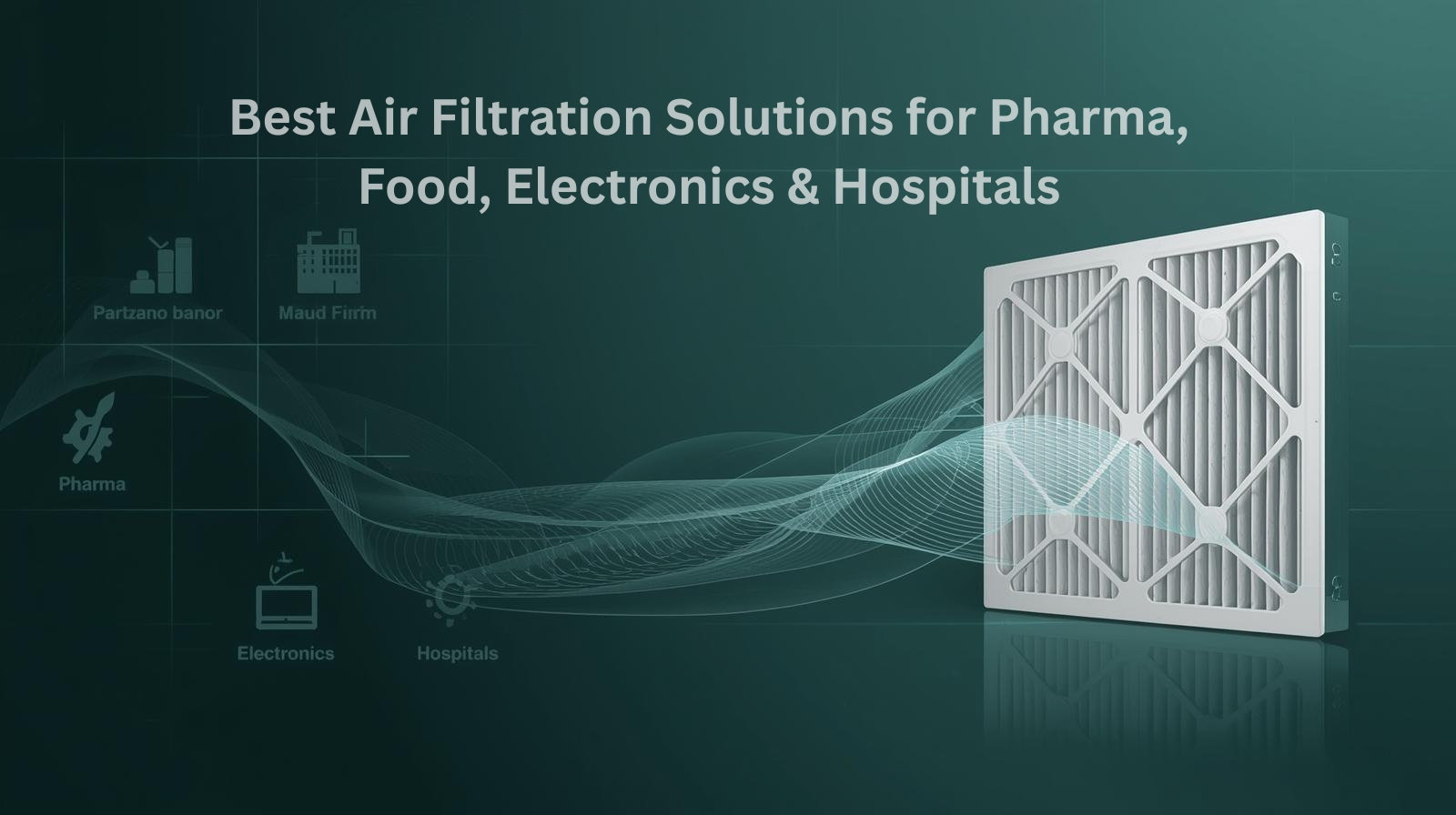 Best Air Filtration Solutions for Pharma, Food, Electronics & Hospitals (Industry Guide)